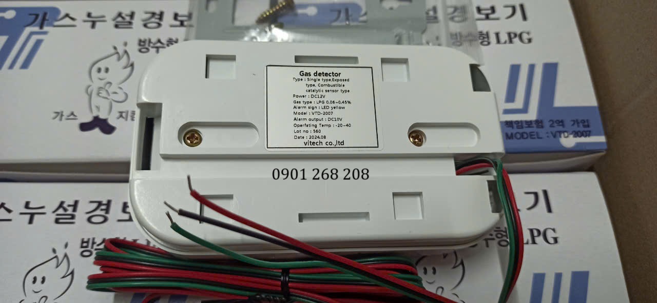 Vitech VTD-2007 gas detector